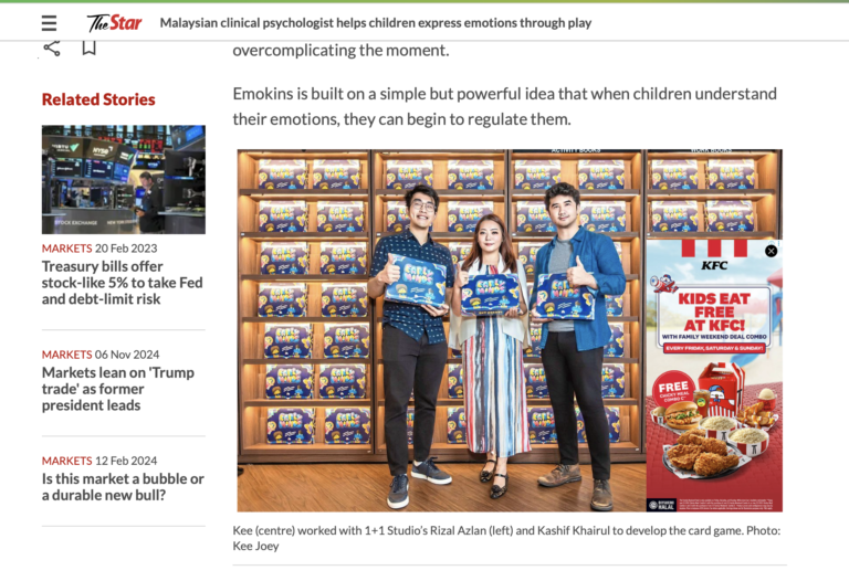 1+1 Studios and Emokins